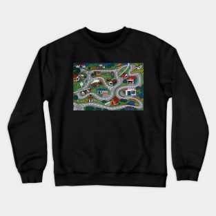 Throwback Kids Kindergarten Play Mat Crewneck Sweatshirt